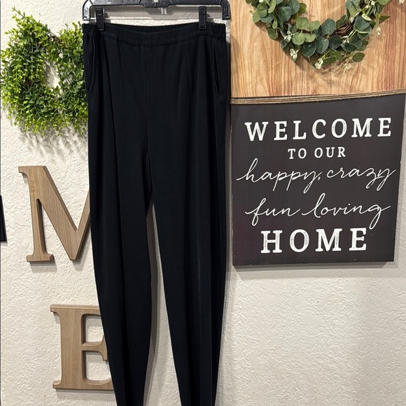 Ming wang Elegant Black Women's Pants size large - Picture 1 of 3